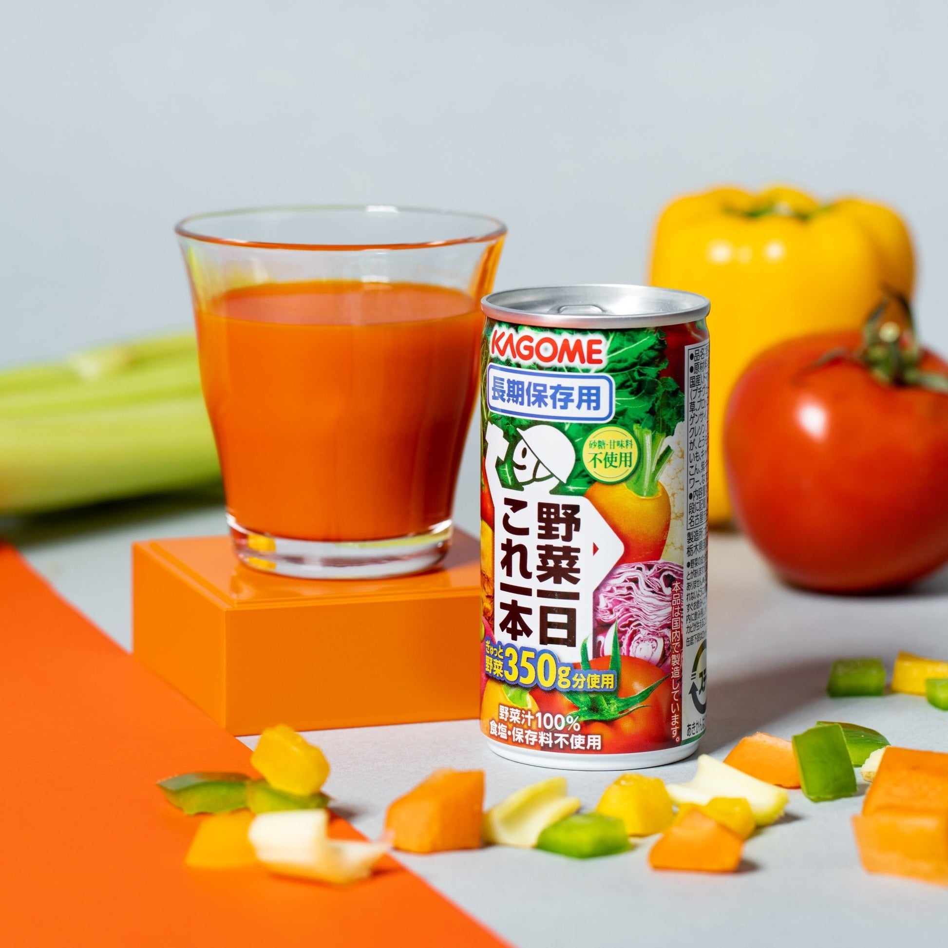 【日本非常食】Kagome長期保存用野菜汁 - 釘蓋 Best Before