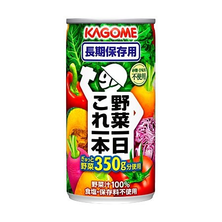 【日本非常食】Kagome長期保存用野菜汁 - 釘蓋 Best Before